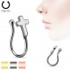 Faux piercing nez 06 - Croix