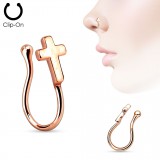 Faux piercing nez 06 - Croix