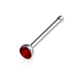 Piercing nez droit 0,8mm 19 - Strass