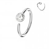 Boucle de nez 0.8 mm 16 - Strass