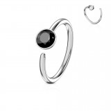 Boucle de nez 0.8 mm 16 - Strass