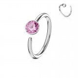 Boucle de nez 0.8 mm 16 - Strass