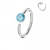 Boucle de nez 0.8 mm 16 - Strass
