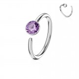Boucle de nez 0.8 mm 16 - Strass