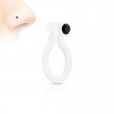 Faux piercing nez 10 - Flexible strass