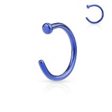Anneau de nez PVD 0,8 ou 1mm