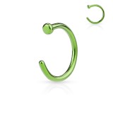 Anneau de nez PVD 0,8 ou 1mm
