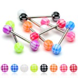 Piercing de langue UV 06 - Checker