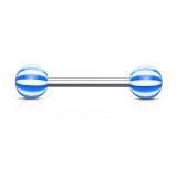 Piercing de langue UV 03 - Beach-Ball