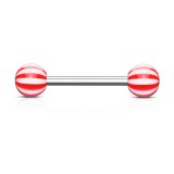Piercing de langue UV 03 - Beach-Ball
