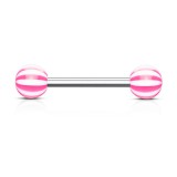 Piercing de langue UV 03 - Beach-Ball