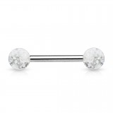 Piercing de langue UV 05 - Paillettes