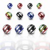 Boule en acier strié 1,6mm