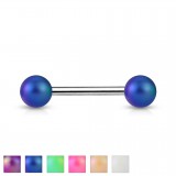 Piercing de langue UV 101- Perle satinée