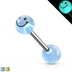 Piercing de langue UV 51 - Smiley