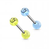 Piercing de langue UV 51 - Smiley