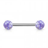 Piercing de langue UV 05 - Paillettes