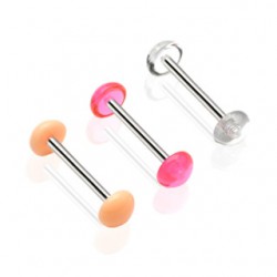 Piercing de langue UV 26 - Plat