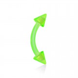 Piercing pour arcade acry 05 - UV flexible pointes