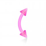 Piercing pour arcade acry 05 - UV flexible pointes