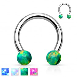 Piercing micro-circulaire 112 - Opale