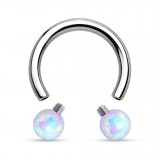 Piercing micro-circulaire 112 - Opale