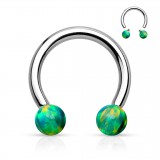Piercing micro-circulaire 112 - Opale