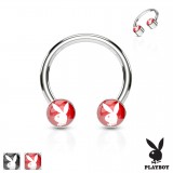 Piercing micro-circulaire 53 - Logo Playboy