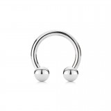Piercing fer à cheval boules 01mm