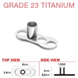 Base microdermal titane B