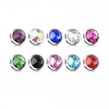 Embout microdermal strass plat