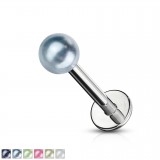 Piercing micro-labret acry 17 - Perle