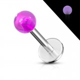 Piercing micro-labret acry 03 - Fluorescent
