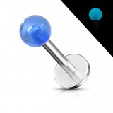 Piercing micro-labret acry 03 - Fluorescent