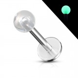 Piercing micro-labret acry 03 - Fluorescent