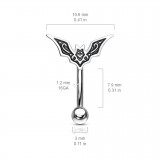 Piercing arcade 29 - chauve-souris