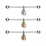 Piercing industriel 41 - Plume pendante