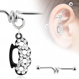 Piercing industriel 141 - Poing américain