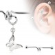 Piercing industriel 136 - Papillon