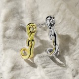Piercing nez droit 0,8mm 87 - Motif courbe imaginaire
