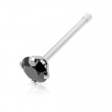 Piercing nez droit 0,8mm 29 - Cristal rond