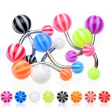 Piercing nombril UV 06 - Beach-Ball