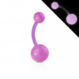 Piercing nombril UV 12 - Flexible fluorescent