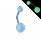 Piercing nombril UV 12 - Flexible fluorescent