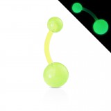 Piercing nombril UV 12 - Flexible fluorescent