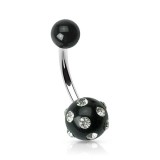 Piercing nombril UV 21 - Multistrass