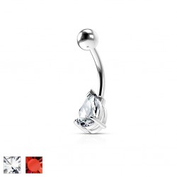Piercing nombril cristal 03 - Goutte
