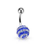 Piercing nombril cristal 31 - Férido lignes