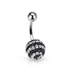 Piercing nombril cristal 31 - Férido lignes