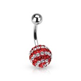 Piercing nombril cristal 31 - Férido lignes